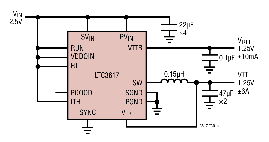 LTC3617Ӧͼһ